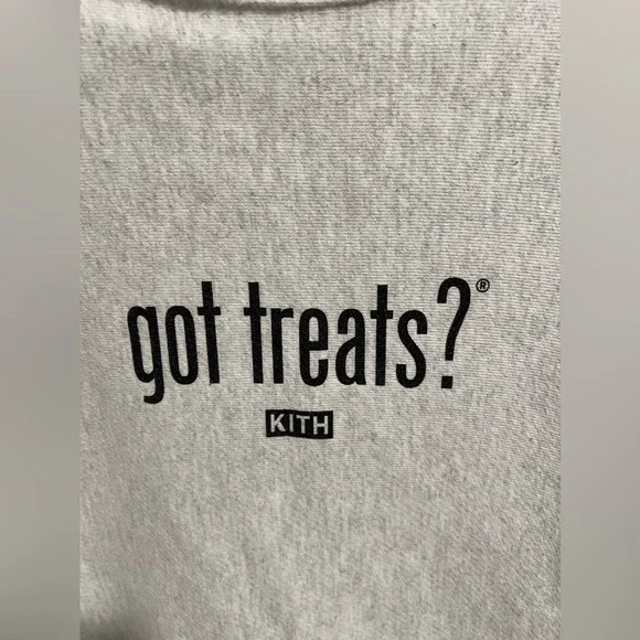 Kith Treats x Got Milk Got Treats Crewneck Sweatshirt size M